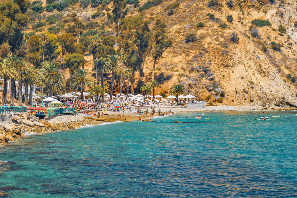 One of the best things to do in the Catalina Islands is spending a day at the Descanso Beach Club.