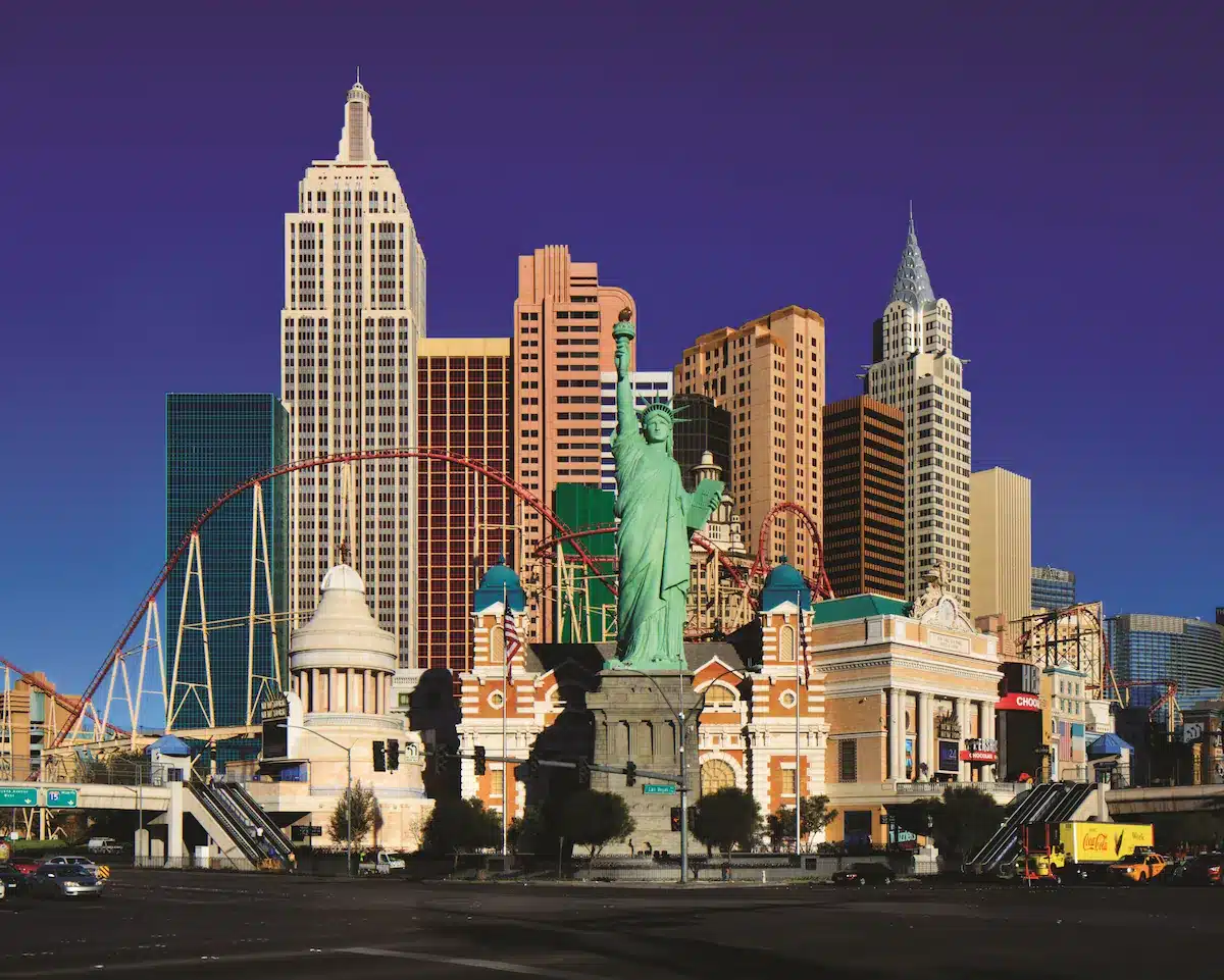 The New York New York is one of the best Vegas hotels for families