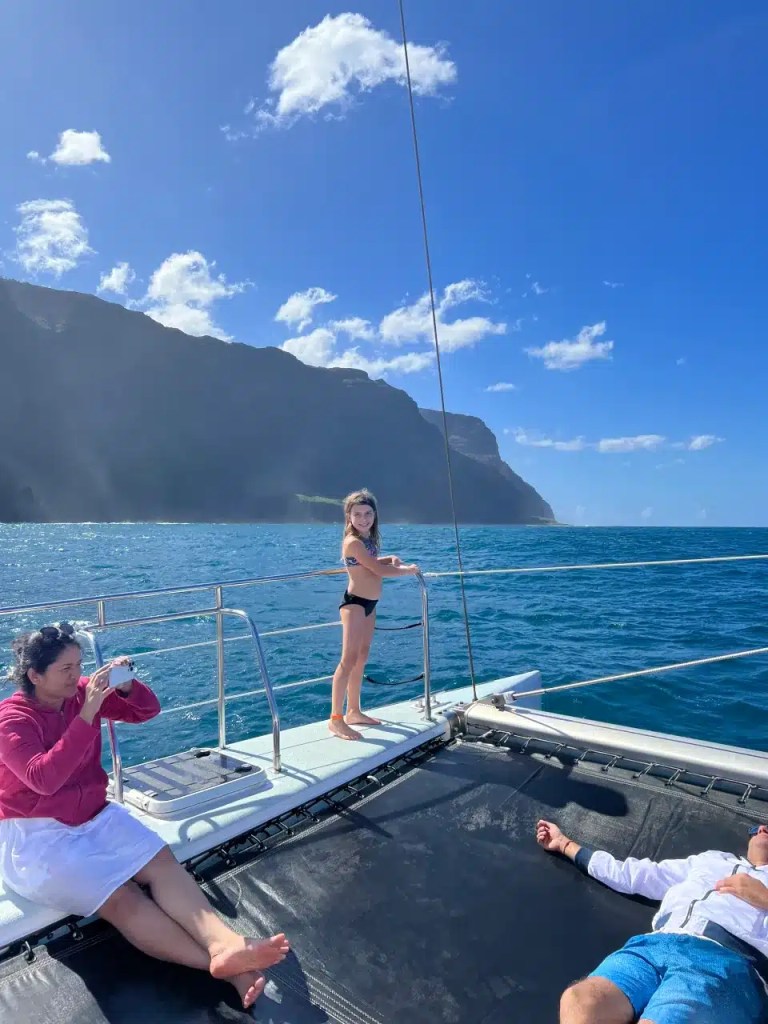 Napali Coast is a must-see at least once on your Kauai family vacation