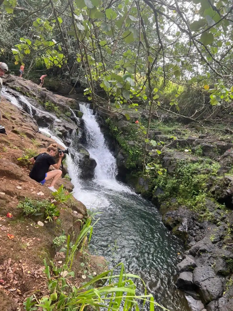 Ho'opi'i Falls was our favorite waterfall hike on our Kauai family vacation