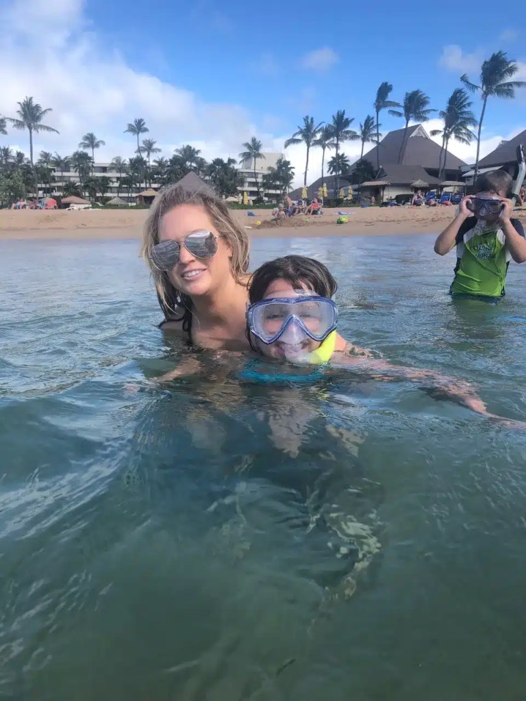 Black rock beach snorkeling
