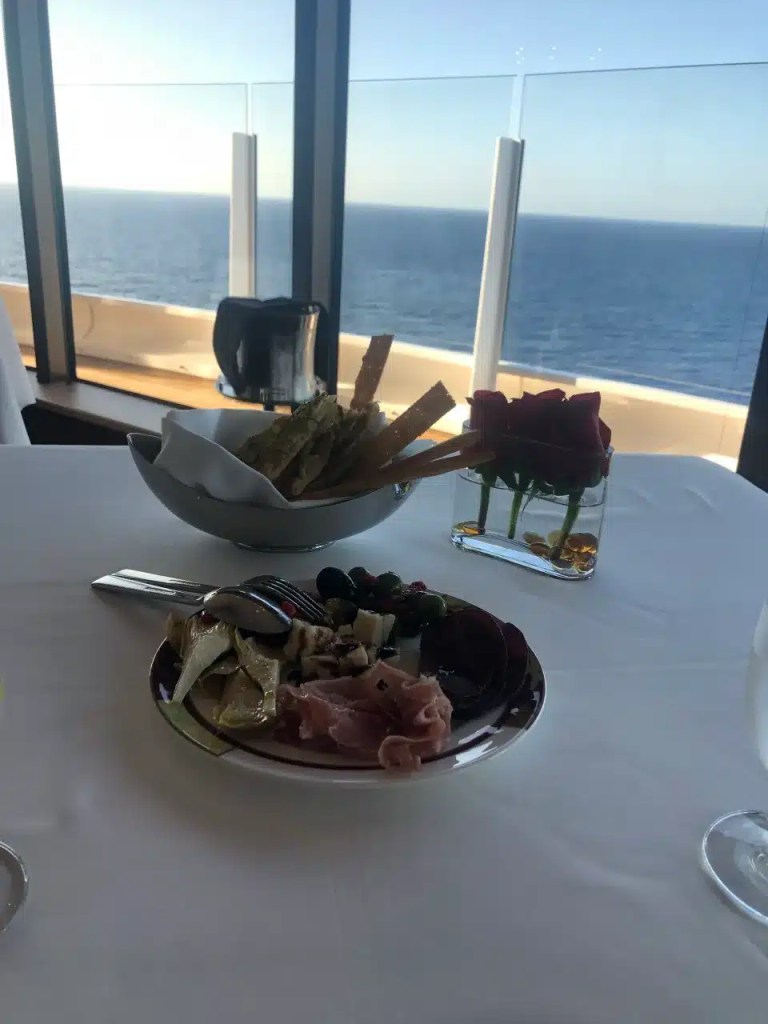 Some Disney extras involve delicious food with a beautiful view - like at Palo.