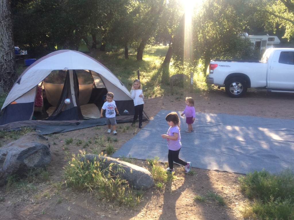 One tip on how to stay warm in a tent is to have a smaller tent