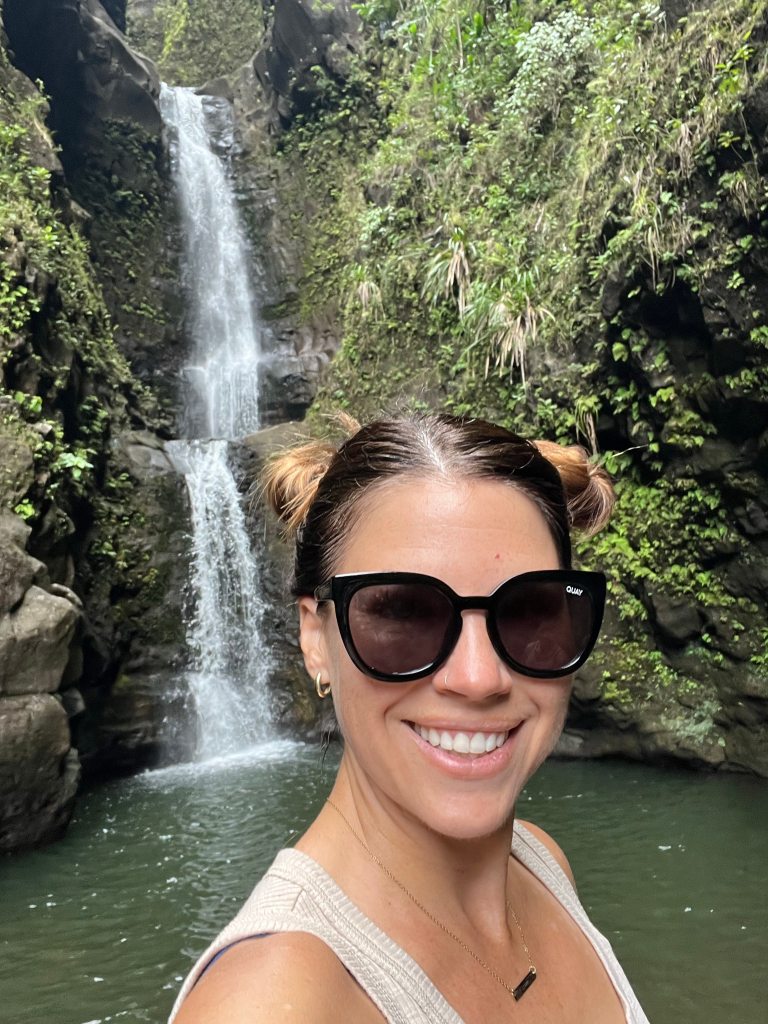 The Makaleha Falls in Kauai
