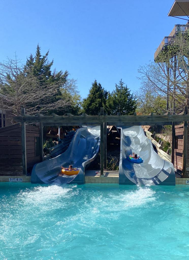 Waterslides were a blast at the JW Marriott San Antonio water park