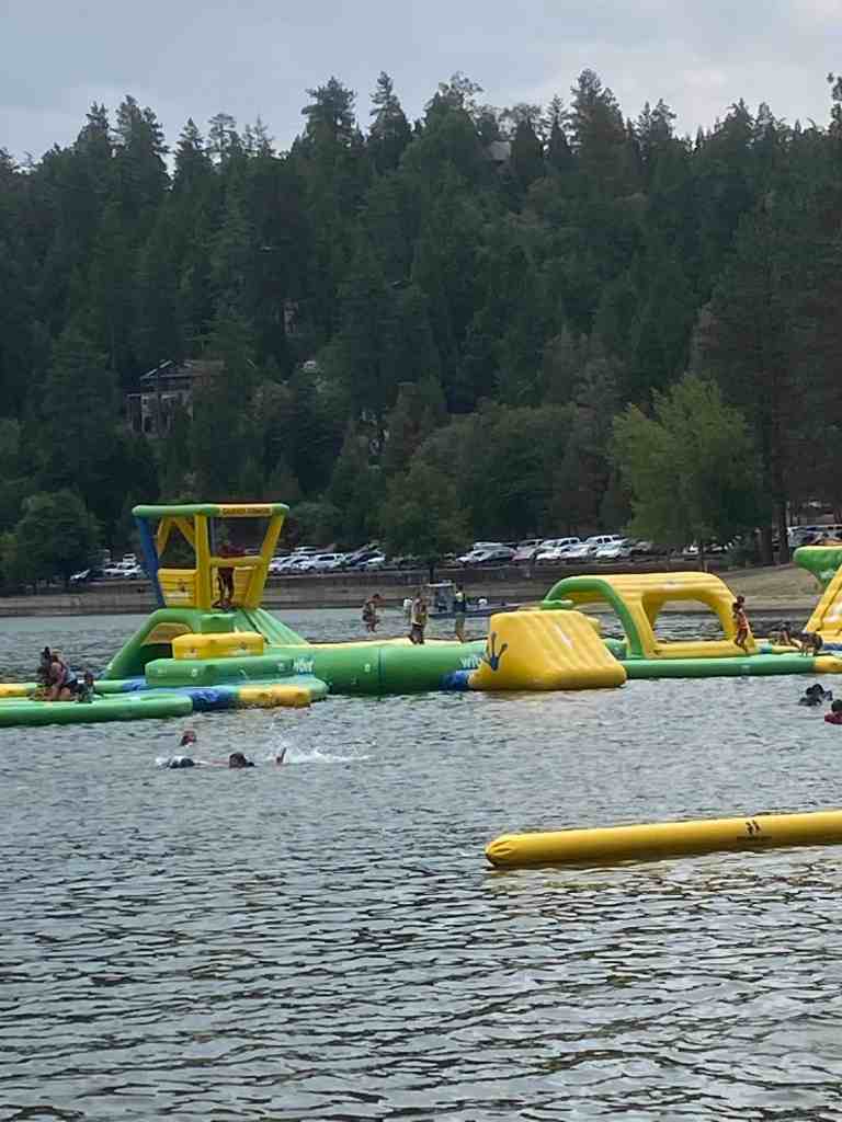 The Lake Gregory water park