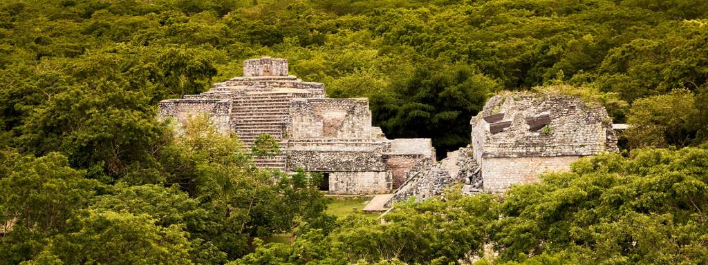 The Mexico Mayan ruins of Ek Balam