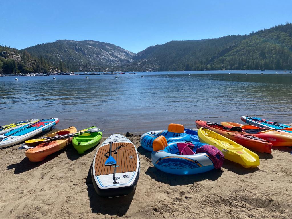 Pinecrest camping at Pinecrest Lake
