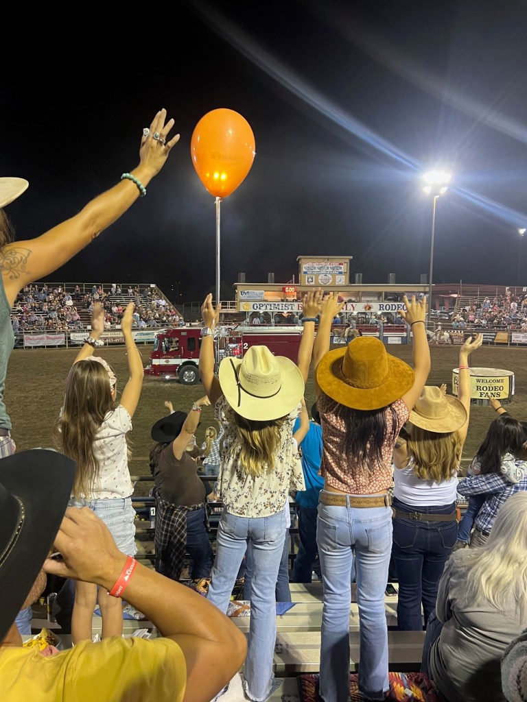 The kids at the Lakeside bulls-only rodeo