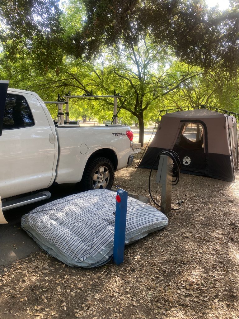 A good air mattress is on my list of family camping gear