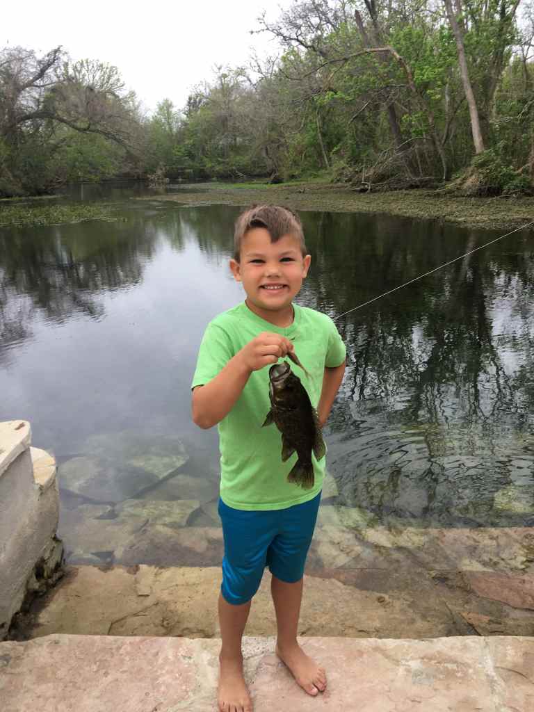 Texas family vacations can include fishing