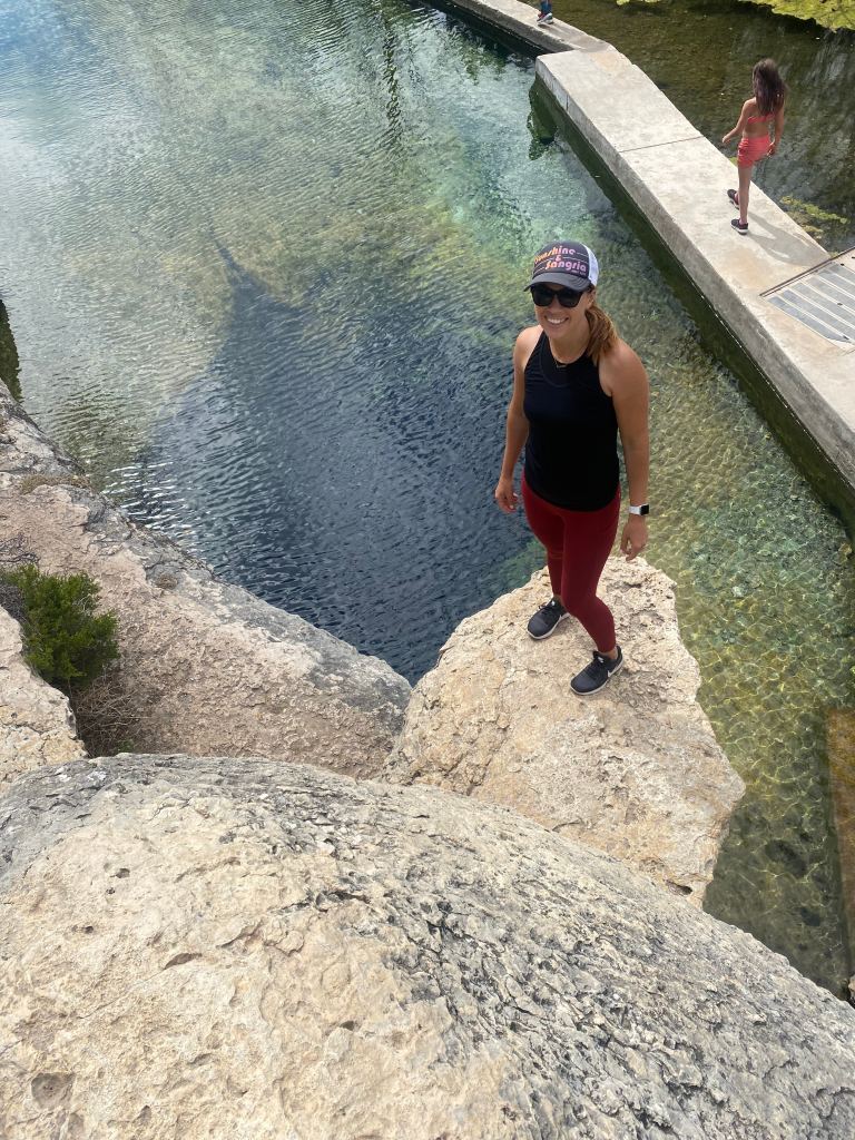 Visiting Jacob's Well is a great stop on your Texas family vacations
