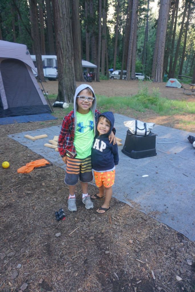 Camping trips make for great gift experiences for kids.