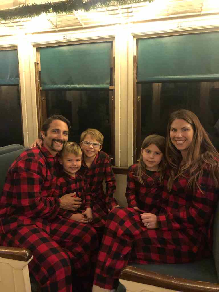 Riding on the Polar Express in Williams