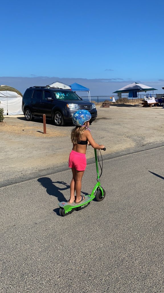 The San Elijo State Beach Campground