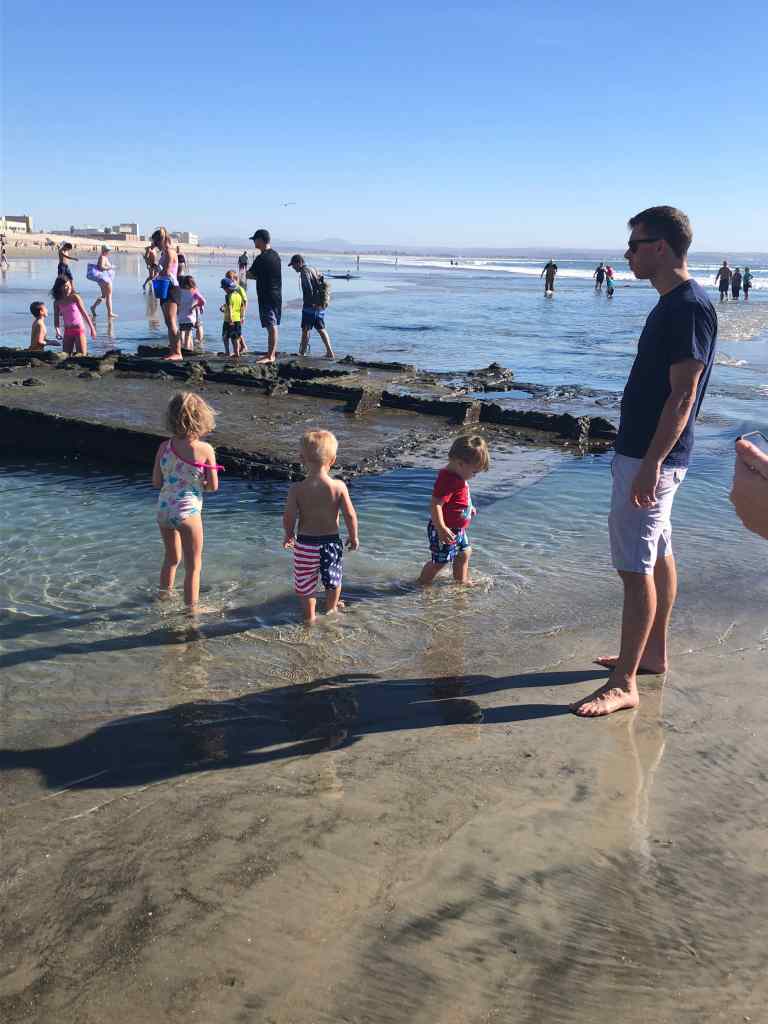 Sometimes you can explore a shipwreck at Coronado Beach