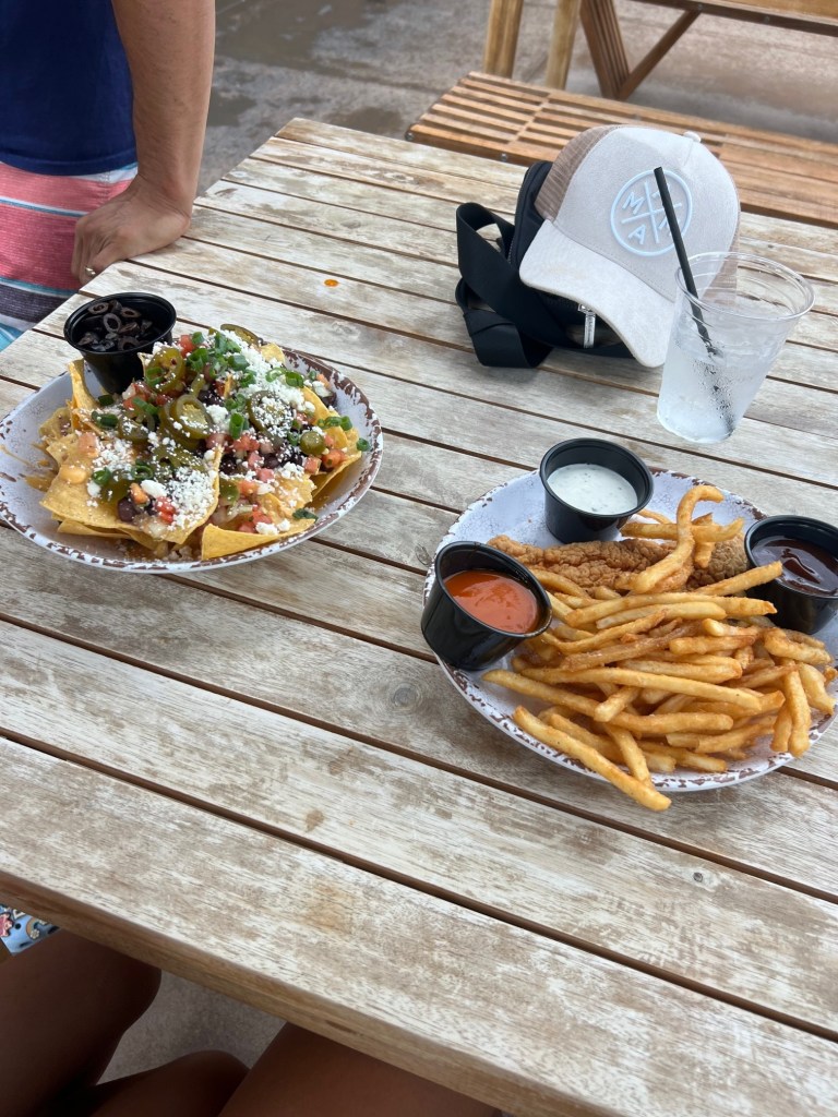 Having a bite to eat at a Tucson family resort