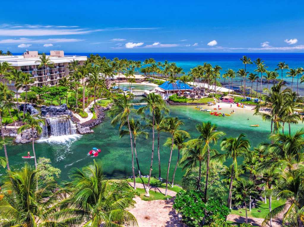 The Hilton Waikoloa Village is one of the best family Hawaii resorts on the big island
