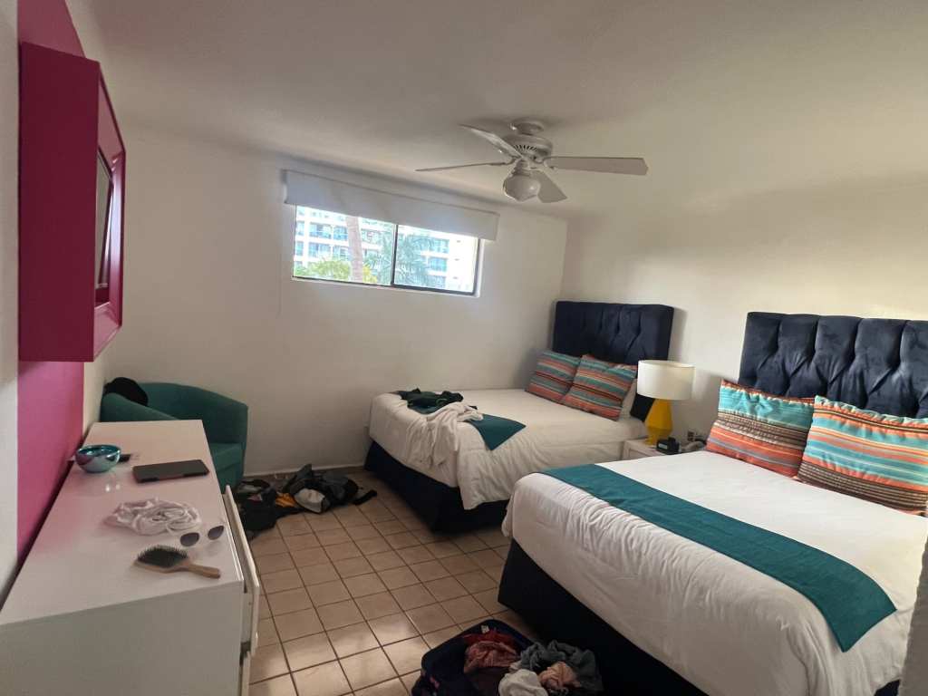 Multiple bedrooms at the Hotel del Palmar Puerto Vallarta
