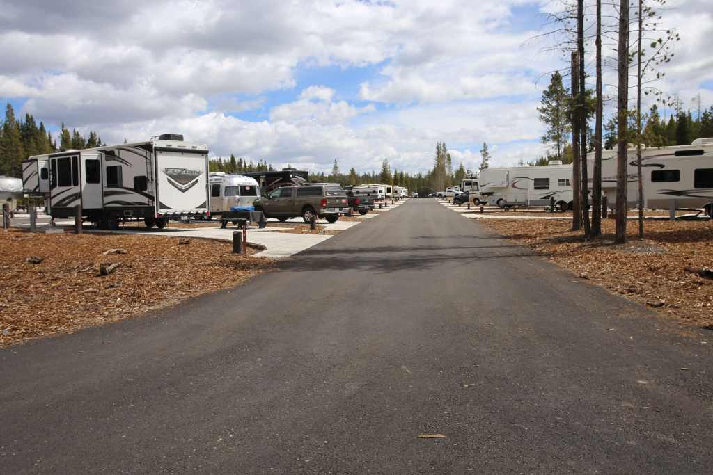 Fishing Bride RV Park is the only Yellowstone National Park campground with hook ups