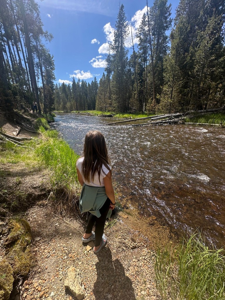 A beautiful river is on my Yellowstone travel itinerary