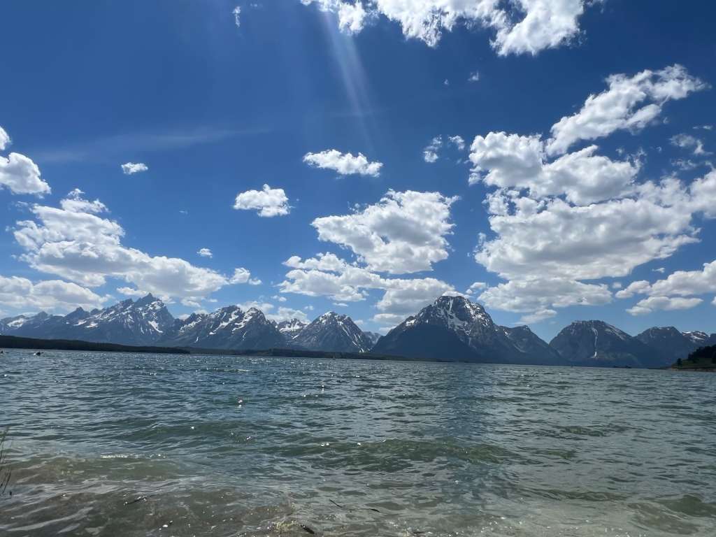 Jackson Lake in the Grand Tetons