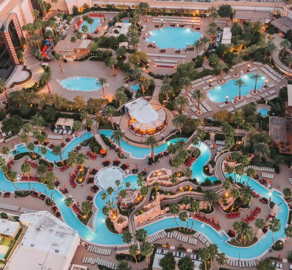 MGM Grand is one of the Vegas hotels with lazy river