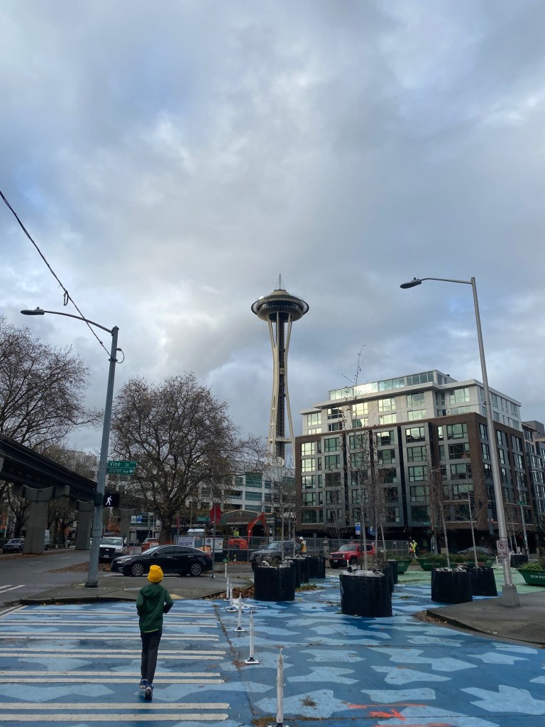 The Space needle is one of the best things to do in Seattle with kids