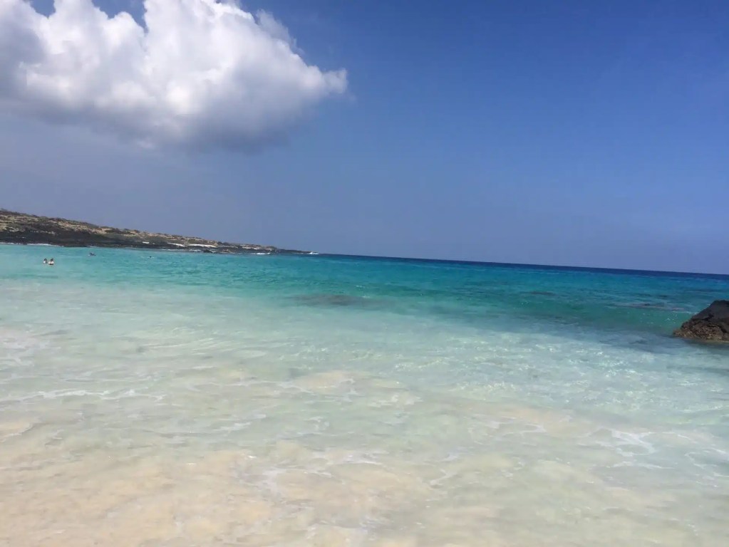 One of the beautiful beaches of Hawaii Big Island