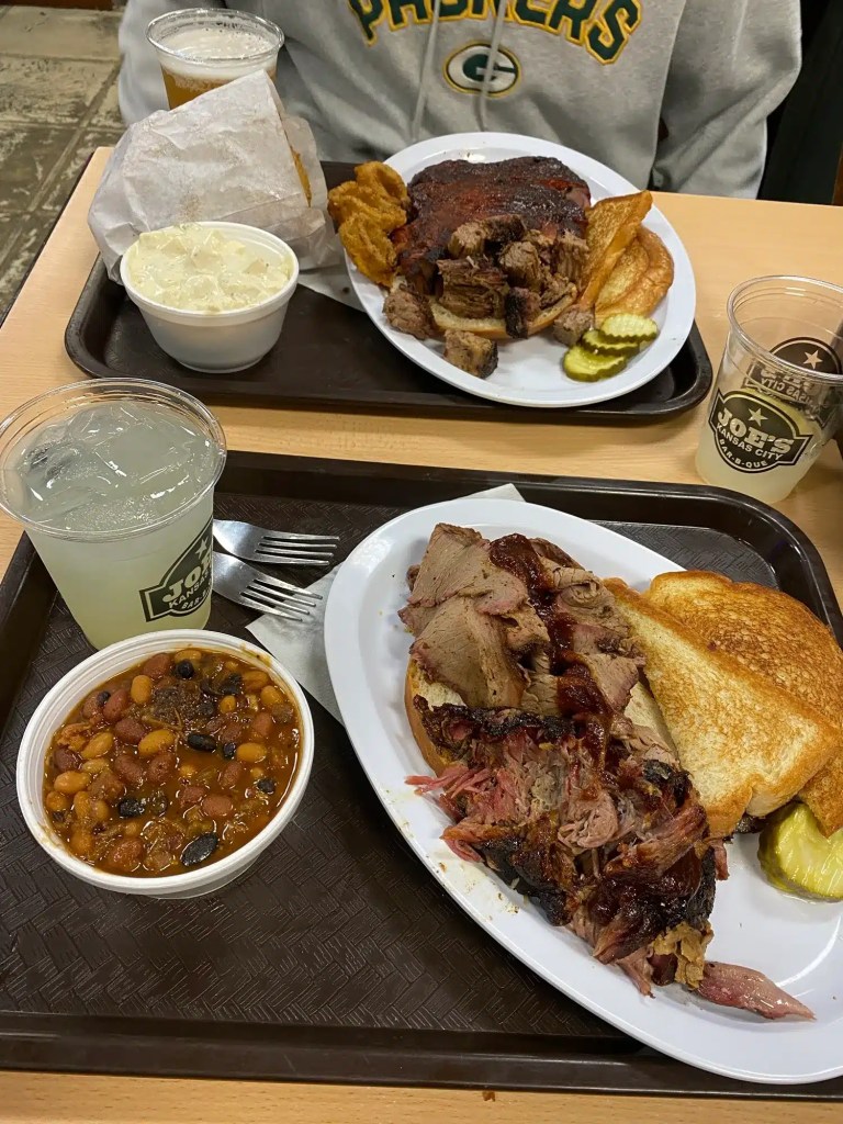BBQ food in Kansas City