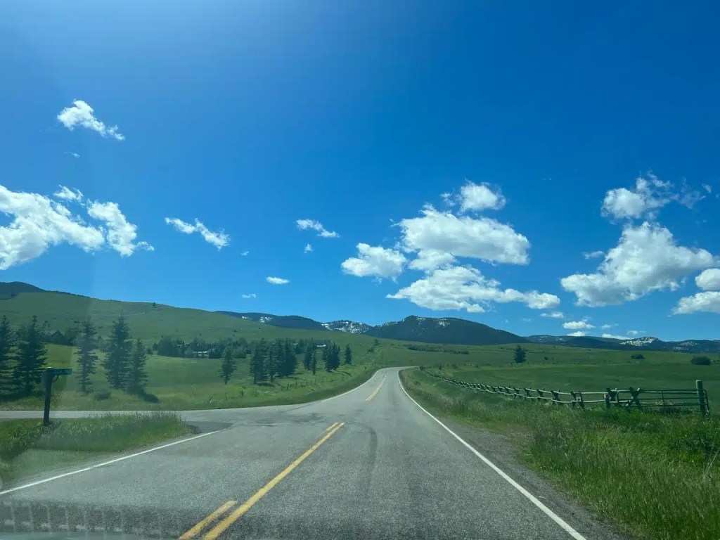 A scenic drive is one of the many things to do in Bozeman