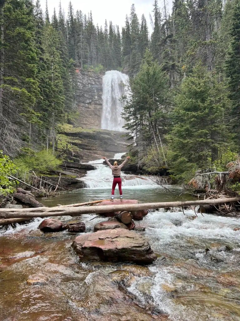 Virginia Falls is one of the best hikes in Glacier National Park