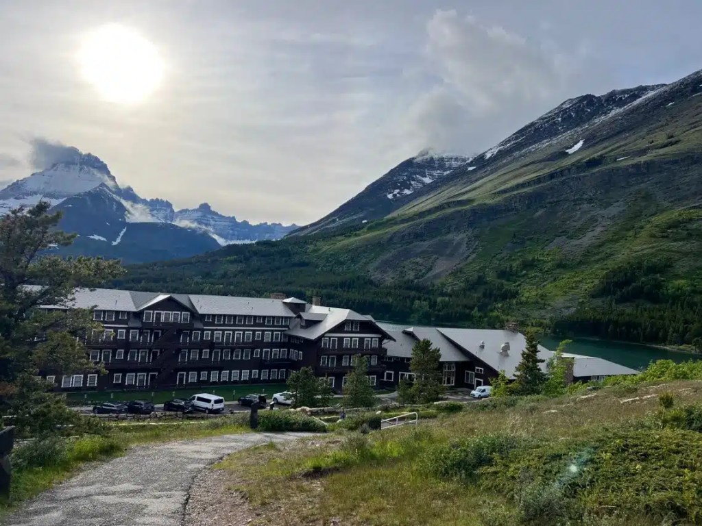 Many Glacier Hotel is one of the best places to stay in Glacier National Park