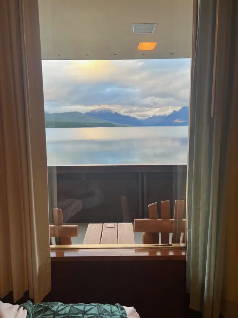 We stayed at the Apgar Village Inn which is one of the best places to stay in Glacier National Park