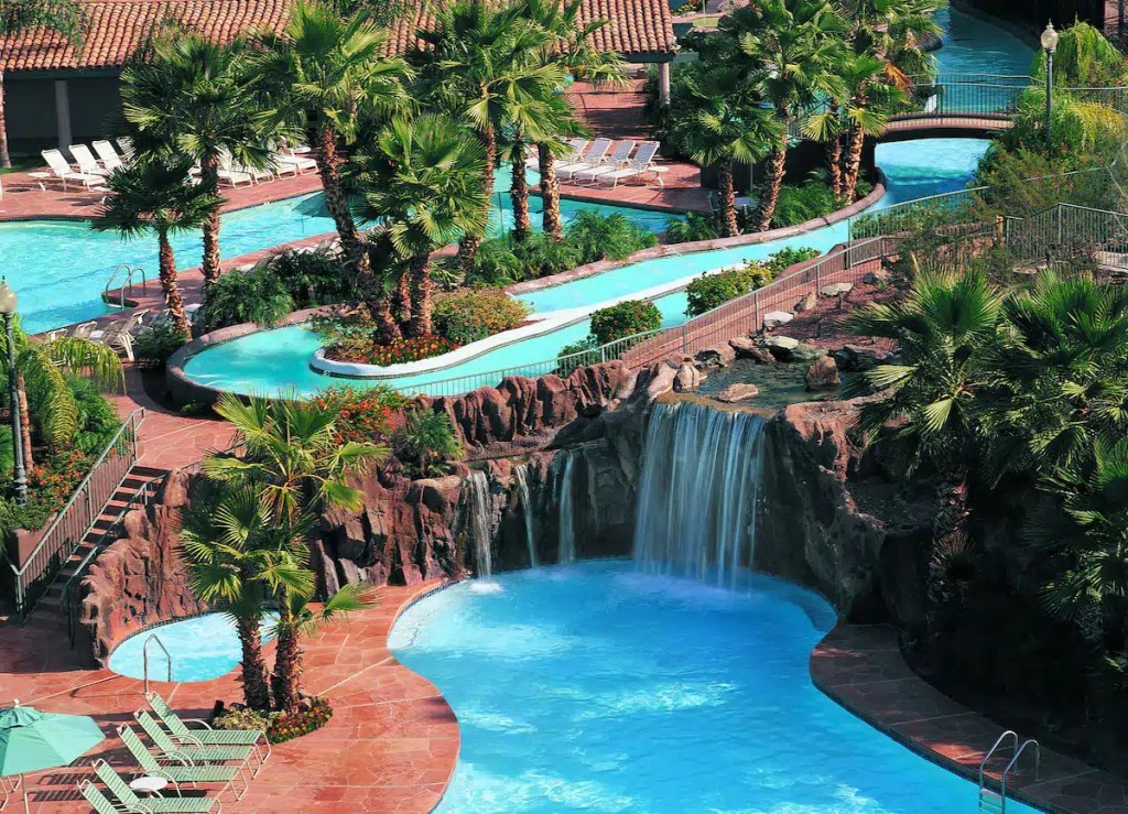 The Hilton Phoenix Resort at the Peak is one of the few Arizona hotels with lazy river