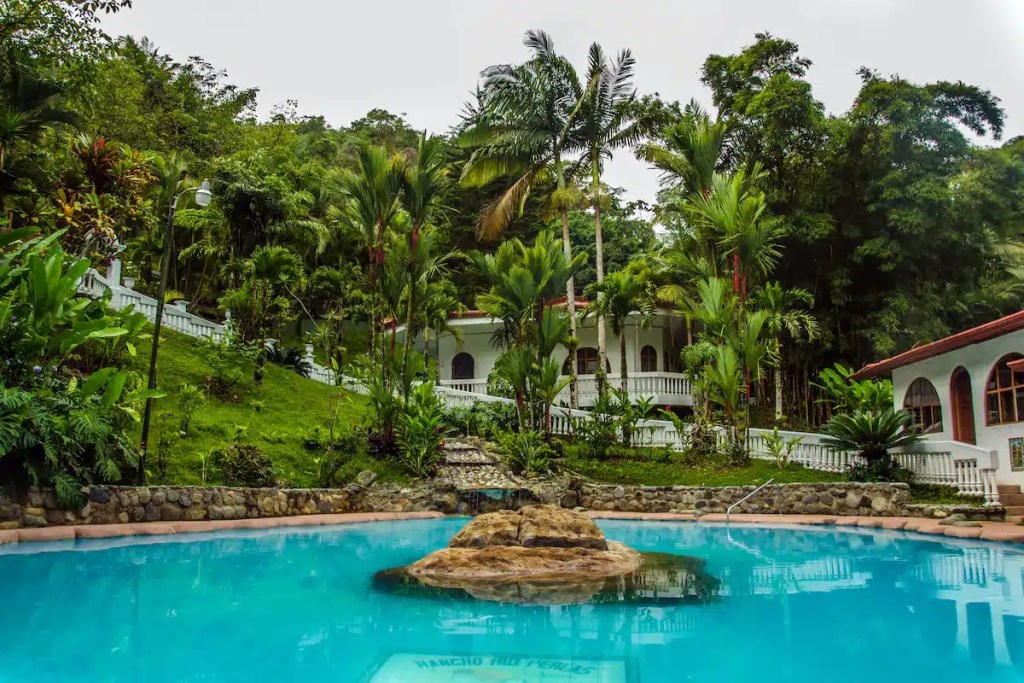 One of the hot springs hotels in Costa Rica