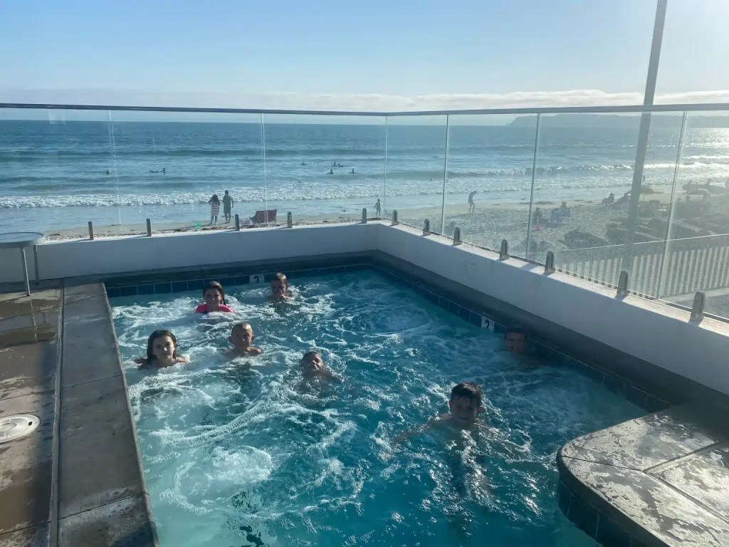 Coronado hotel on the beach