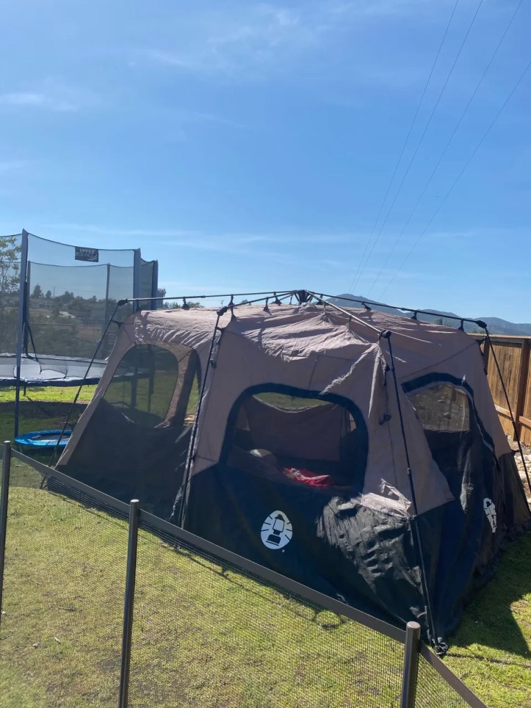 An instant up tent is one of the easiest types of tents for camping on the market.