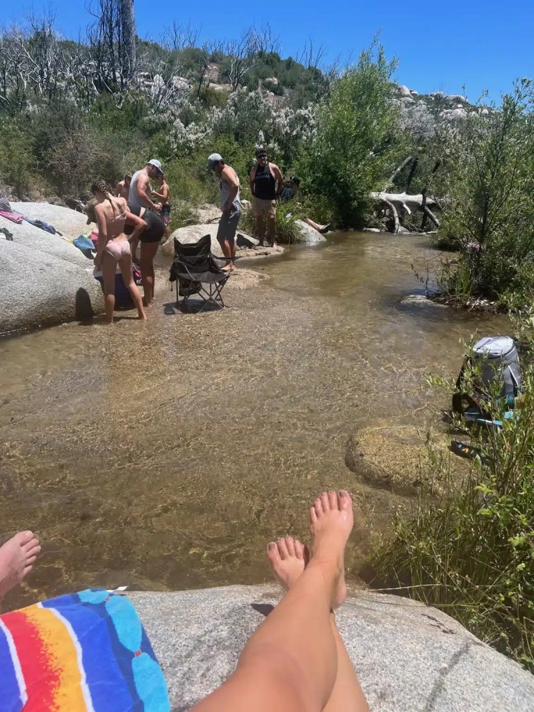 Hurkey Creek campground in SoCal