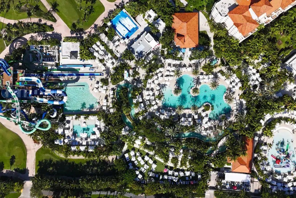 A waterpark hotel in Miami