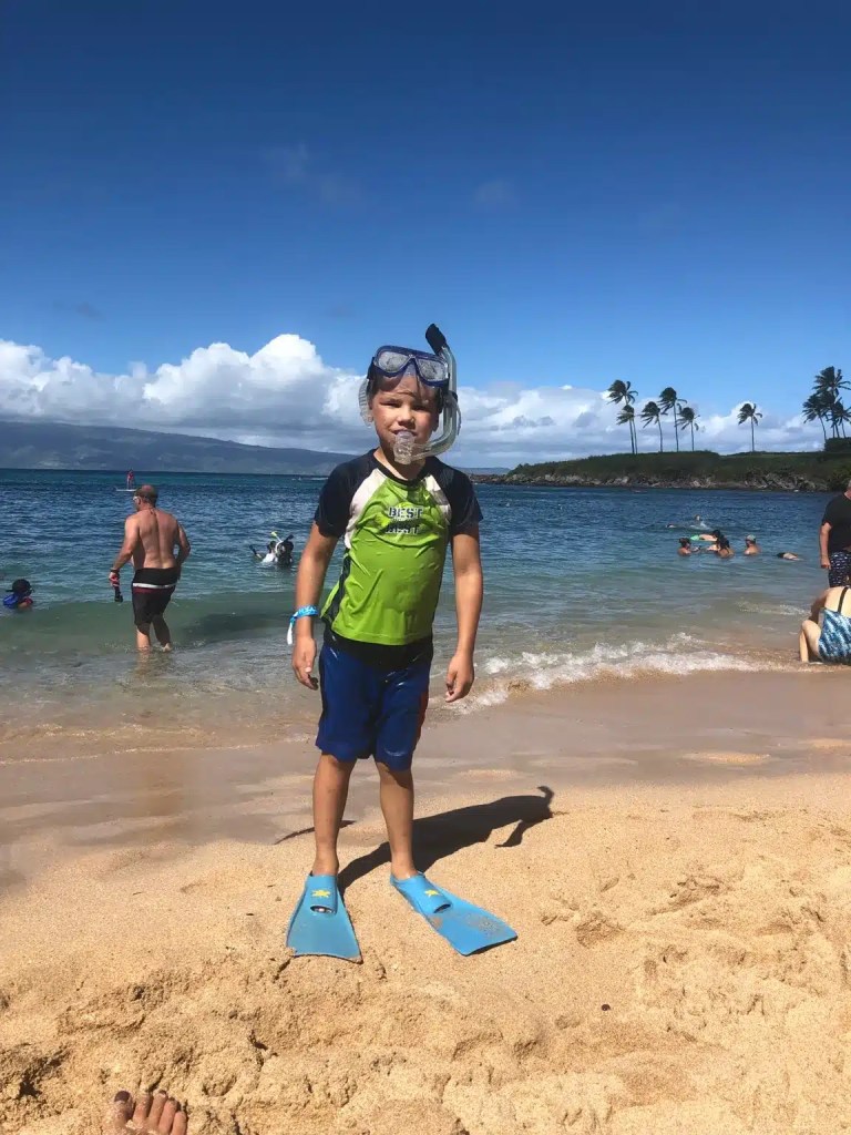 Snorkeling in Maui