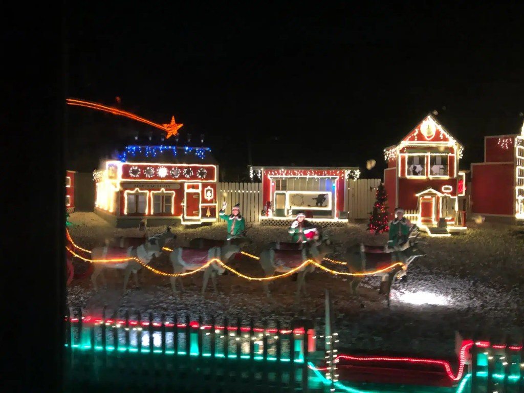 The North Pole during our Polar Express experience