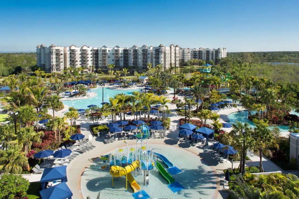 The pools at one of the most family-friendly hotels in Orlando