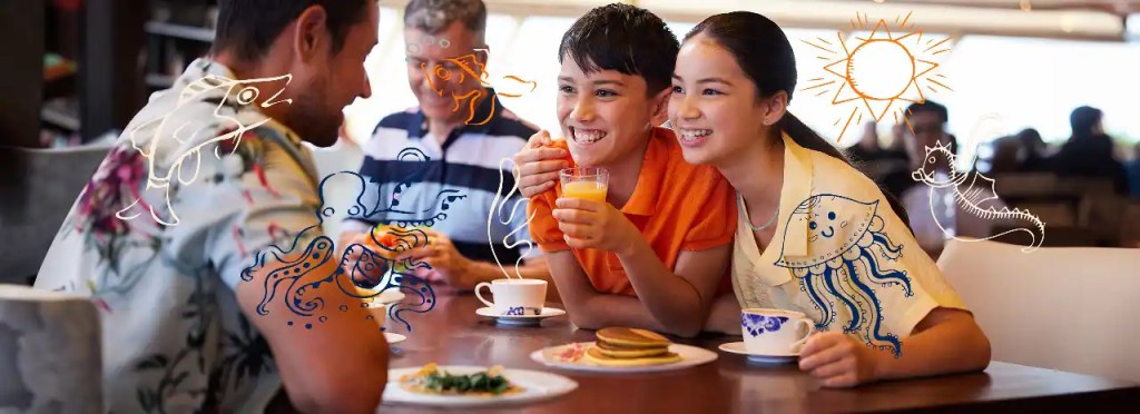 A look at Holland America dining options for families