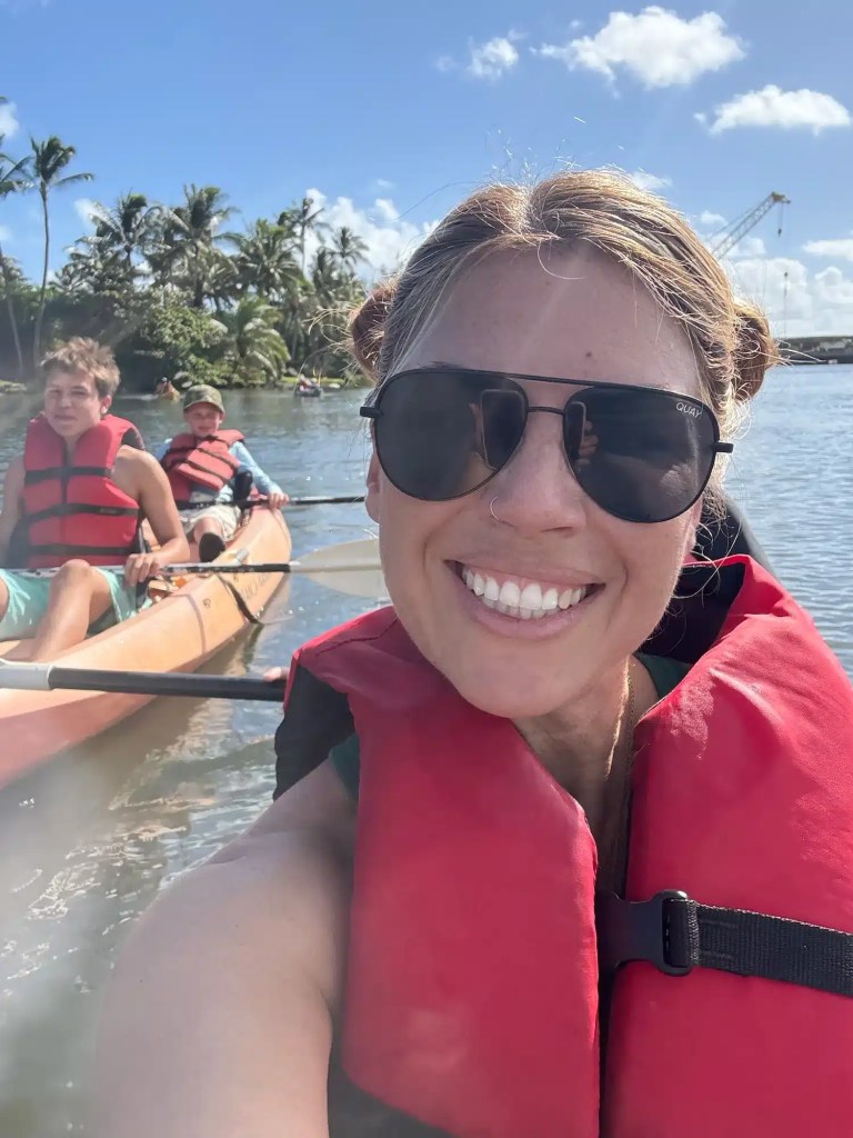Kayaking to the Secret Falls in Kauai