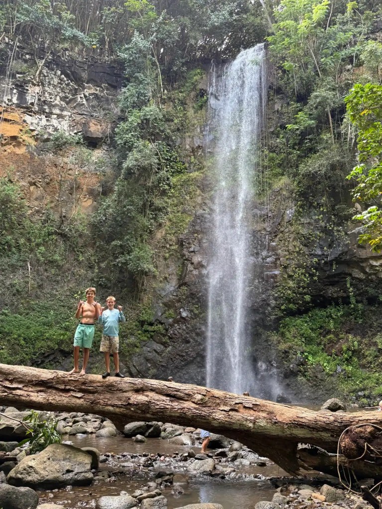 The Secret Falls in Kauai