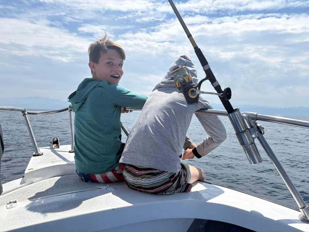 A boat ride in Cabo is one of the best things. todo with kids there