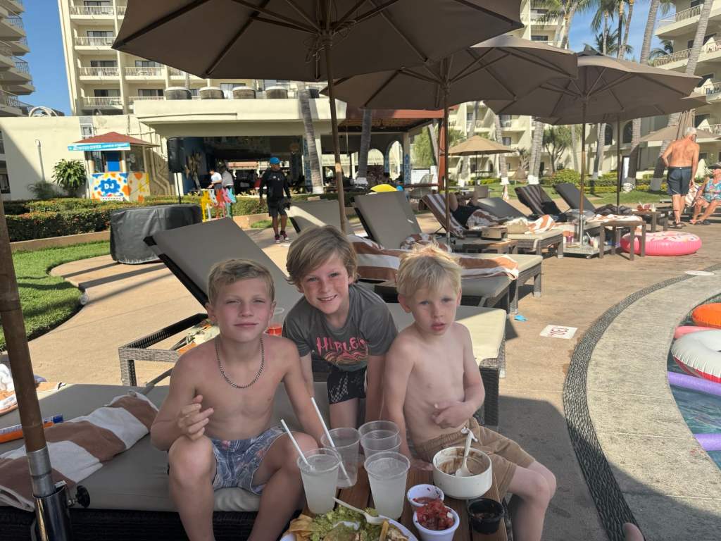 Visiting Mexico with kids is safe at the right places like this fun resort