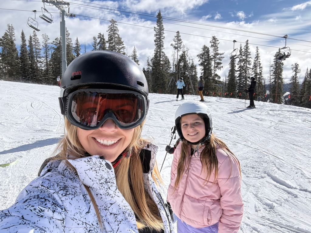Enjoying the slopes at one of the best inexpensive winter vacation spots
