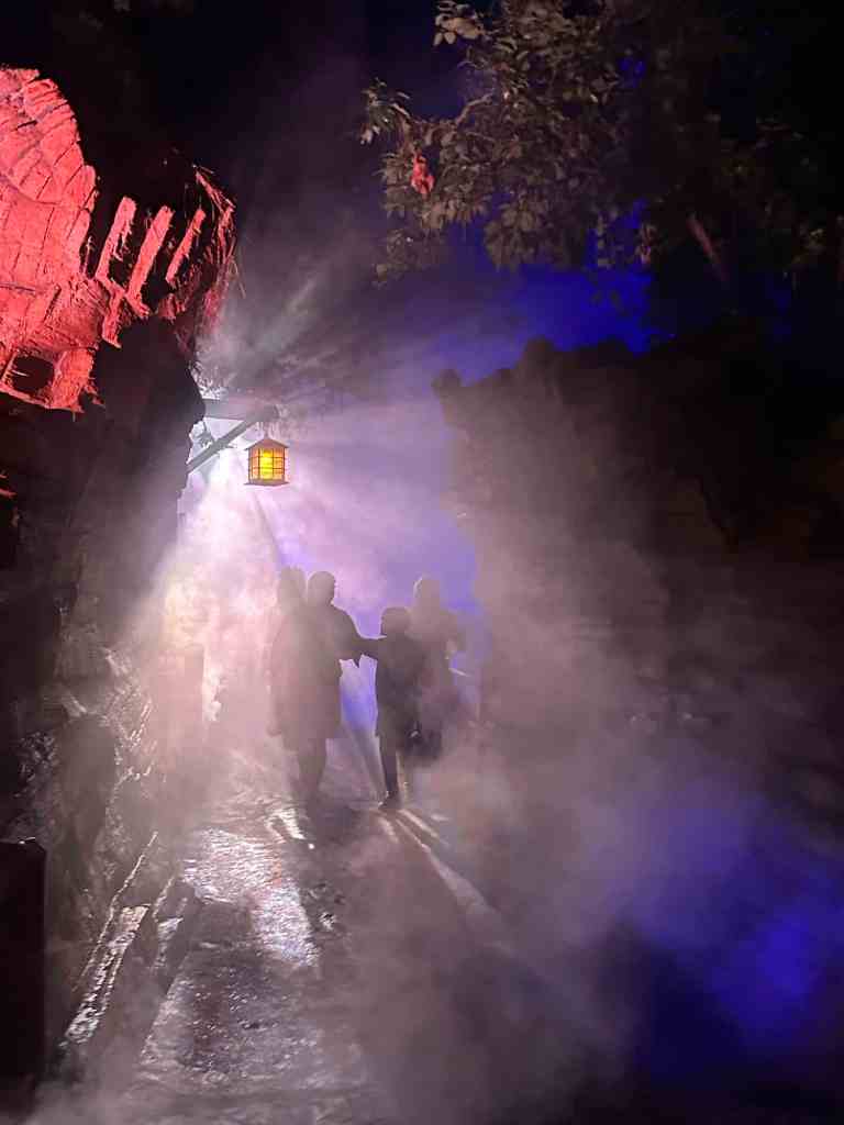 A spooky walking trail at one of the Southern California pumpkin patches